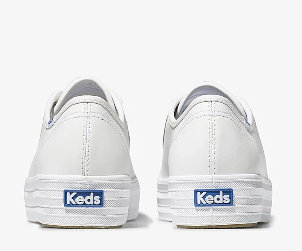 Keds Triple Kick Leather- White