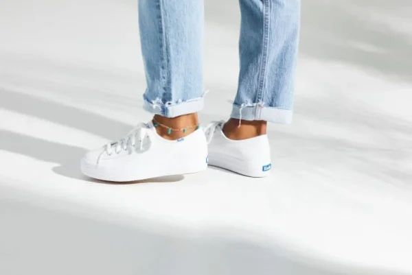 Keds Triple Kick Leather- White