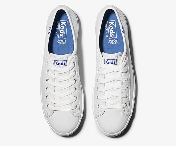 Keds Triple Kick Leather- White