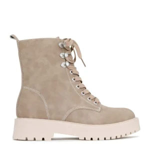 Los Cabos Raine Lace Up Boot - Taupe