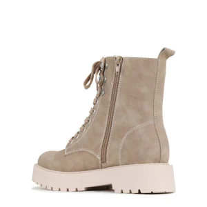 Los Cabos Raine Lace Up Boot - Taupe