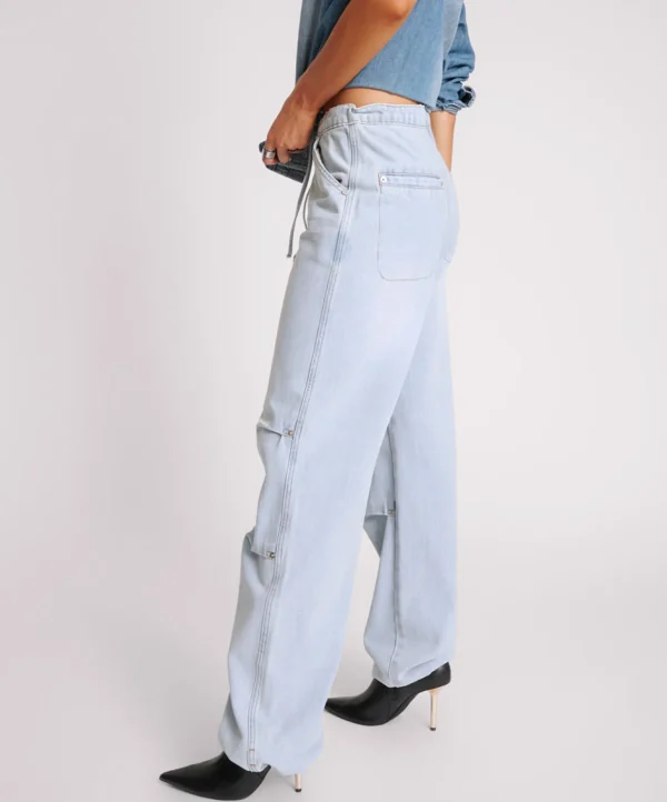 One Teaspoon Blue Latte Marley Relaxed Denim Jeans