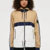 P.E Nation Cropped Man Down Jacket - Optic White