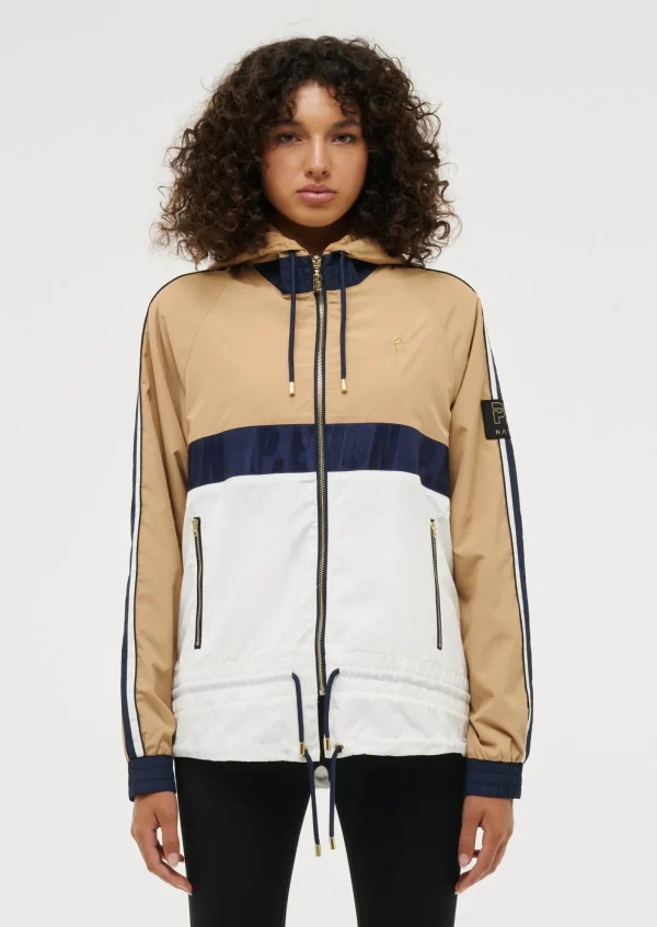 P.E Nation Cropped Man Down Jacket - Optic White