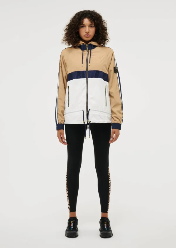 P.E Nation Cropped Man Down Jacket - Optic White