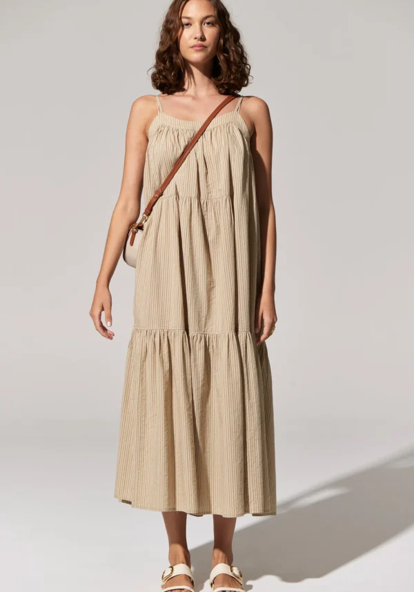 Pol Acacia Sundress - Light Khaki