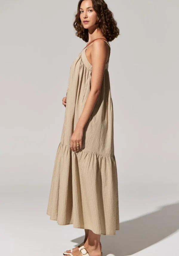 Pol Acacia Sundress - Light Khaki