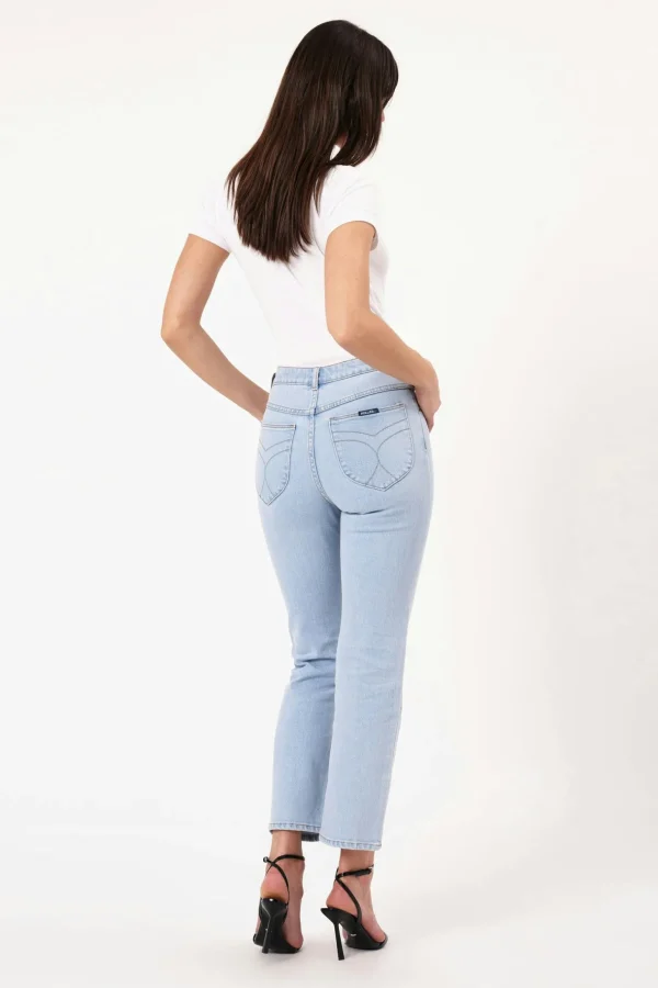Rollas Original Straight Lune - Light Vintage Blue