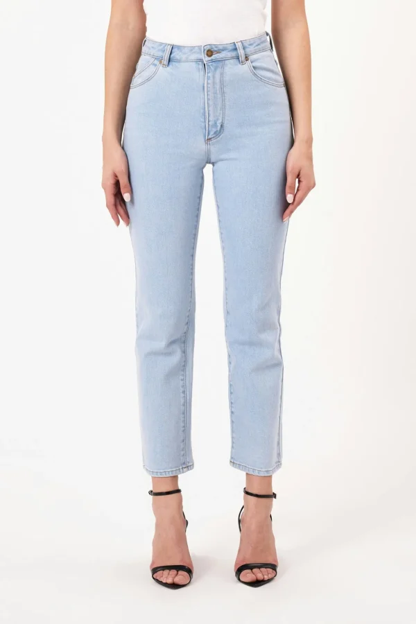 Rollas Original Straight Lune - Light Vintage Blue