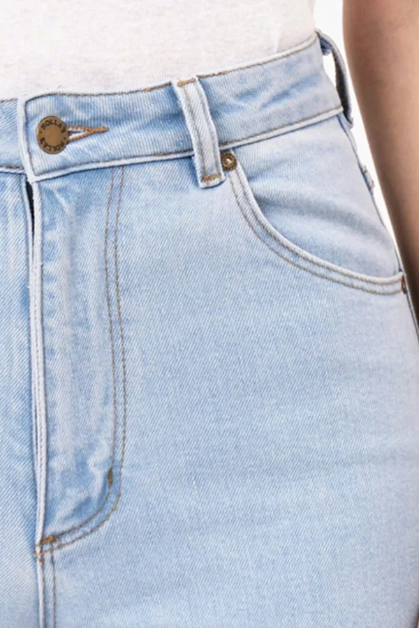 Rollas Original Straight Lune - Light Vintage Blue