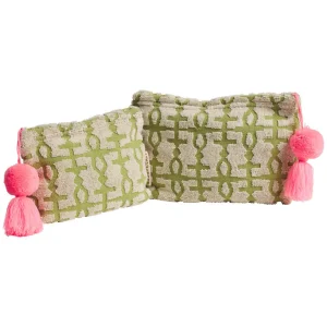 Sage & Clare Amata Terry Pouch - Palm Small