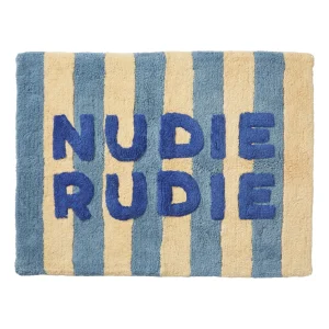 Sage & Clare Ira Nudie Rudie Bath Mat - Blue Jean