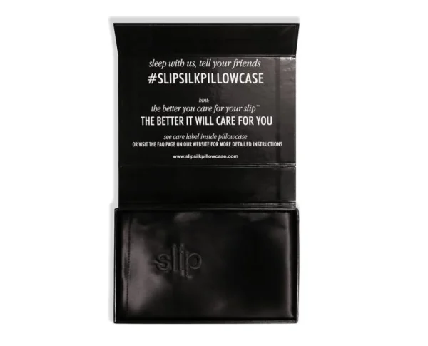 Slip Pure Silk Pillowcase - Black