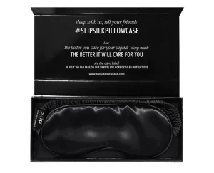 Slip Pure Silk Sleep Mask - Black