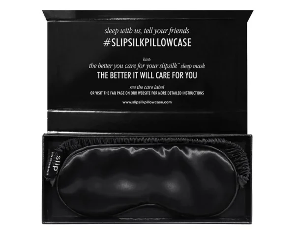 Slip Pure Silk Sleep Mask - Black