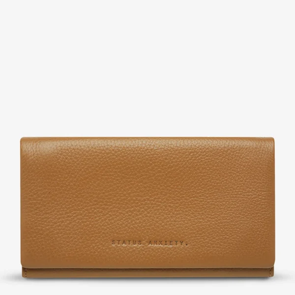 Status Anxiety Nevermind Wallet - Tan