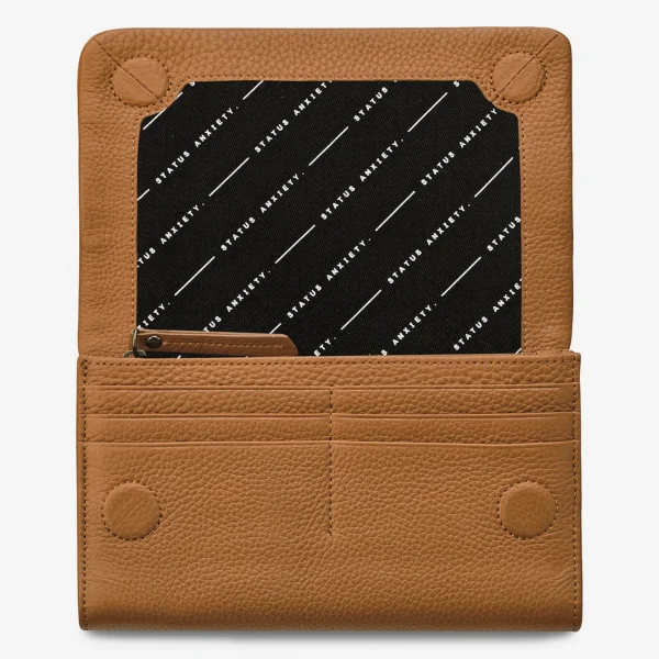 Status Anxiety Remnant Wallet - Tan