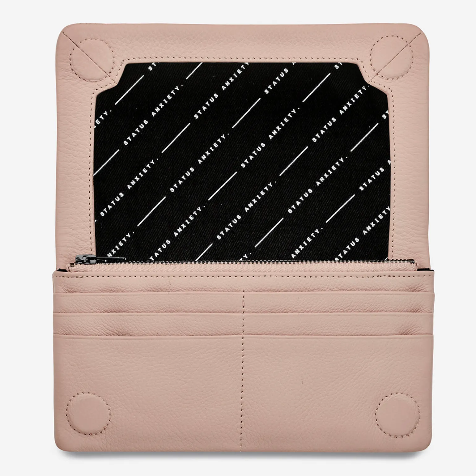 Status Anxiety Some Type Of Love Wallet - Dusty Pink