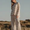 Talamaya Hinterland Stripe Pullover - Sawdust