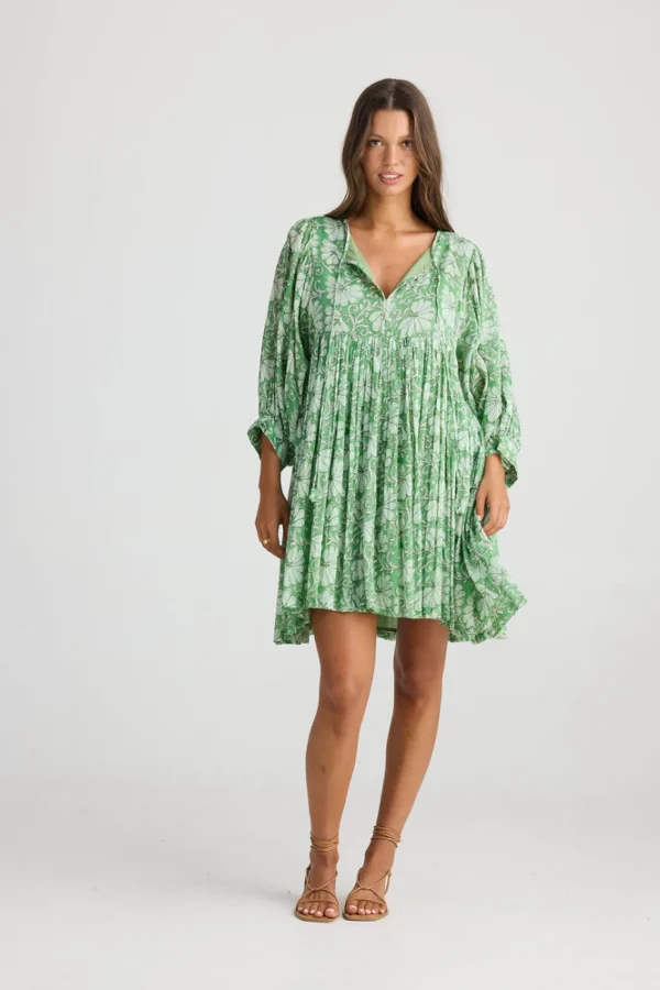 Talisman Wisteria Mini Dress - Apple Blossom