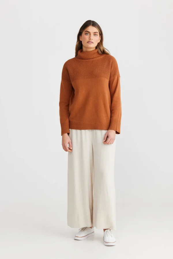 The Shanty Amor Knit - Terracotta