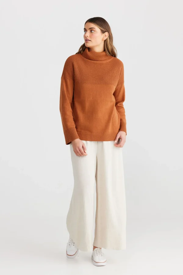 The Shanty Amor Knit - Terracotta