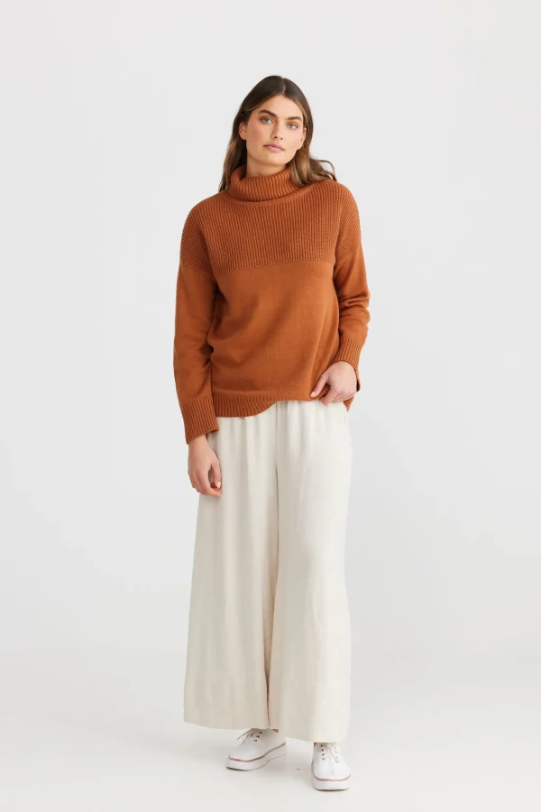 The Shanty Amor Knit - Terracotta