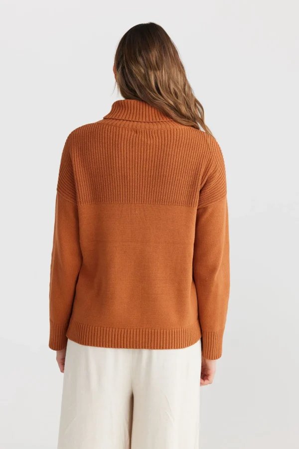 The Shanty Amor Knit - Terracotta
