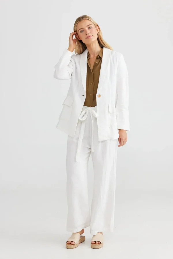 The Shanty Didi Jacket - White