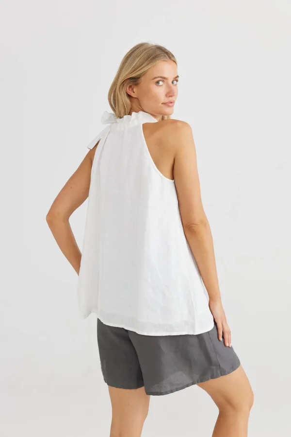 The Shanty Lucia Top - White