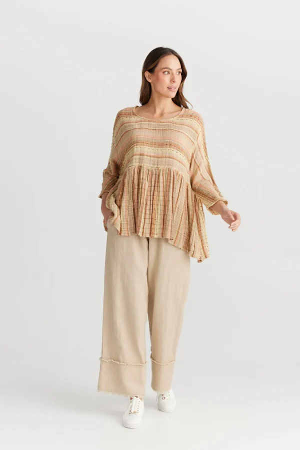 The Shanty Nikita Top - Miguel Stripe