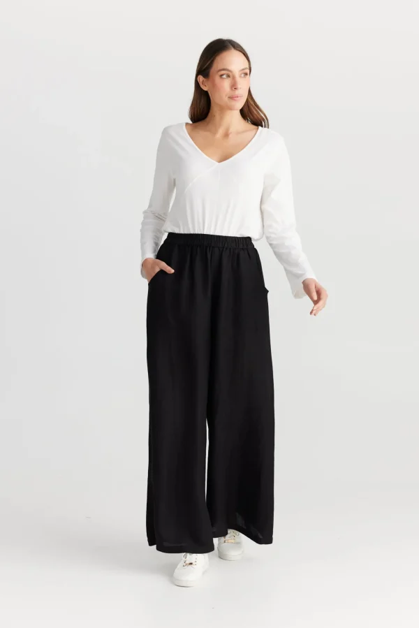 The Shanty Positano Pants - Black