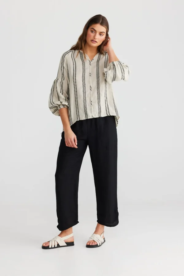 The Shanty Salerno Top - Valentina Stripe