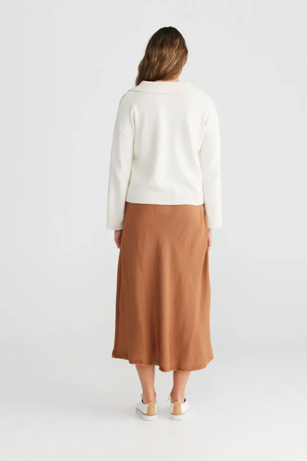 The Shanty Sicily Skirt - Terracotta