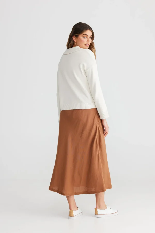 The Shanty Sicily Skirt - Terracotta