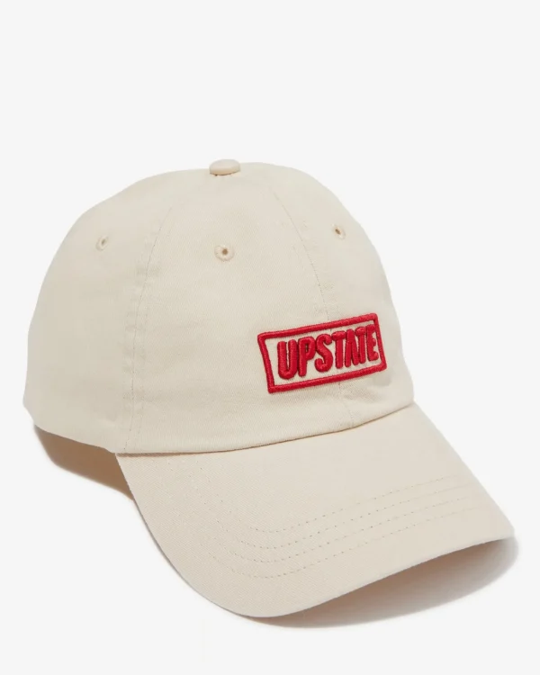 Upstate Side Line Cap- Chalk Badge