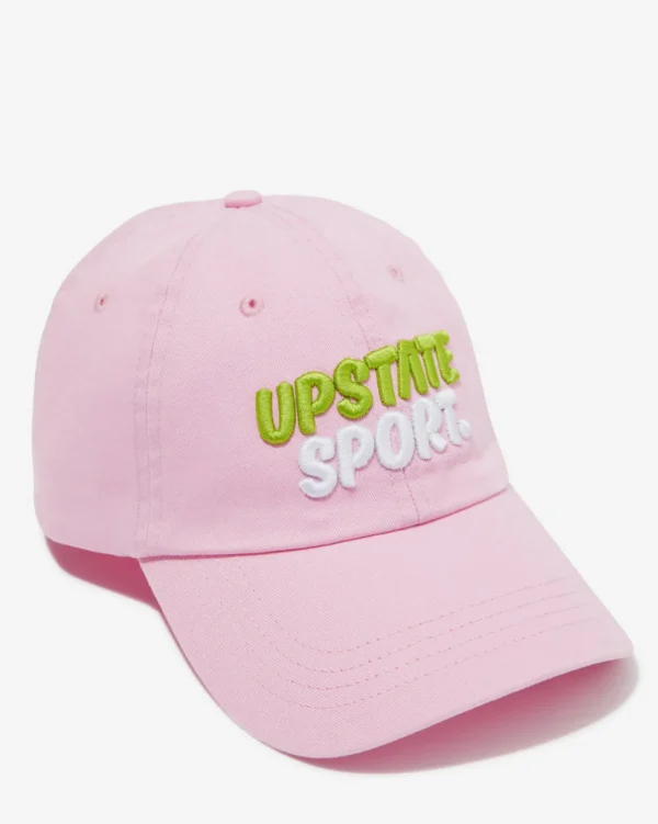 Upstate Side Line Cap- Galactic Signwriter Pink