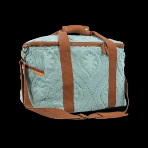 Wandering folk Daisy Cooler Bag Large - Peppermint