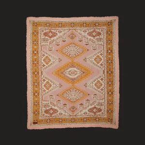 Wandering Folk Desert Throw - Pink Sands