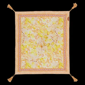 Wandering Folk Le Lemon Picnic Rug - Nectar