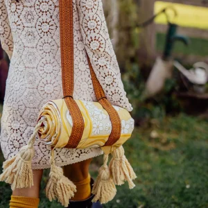 Wandering Folk Picnic Rug - Lola Honey