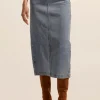 Zoe Kratzmann Accord Skirt - Washed Denim