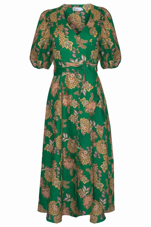 Zoe Kratzmann Ebb Dress - K'gari Palm Green