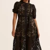 Zoe Kratzmann Lyric Lace Dress - Black