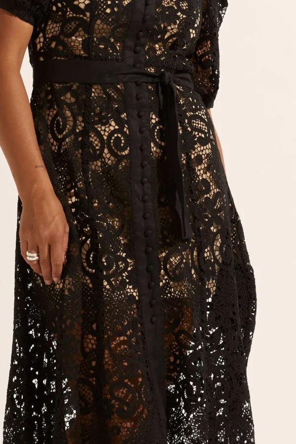 Zoe Kratzmann Lyric Lace Dress - Black