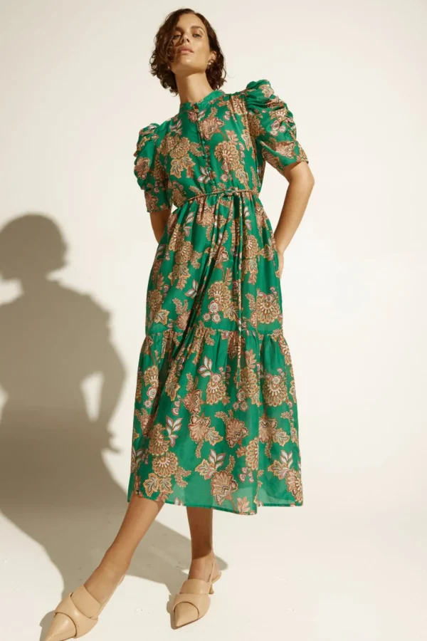 Zoe Kratzmann Opus Dress - K'gari Palm Green