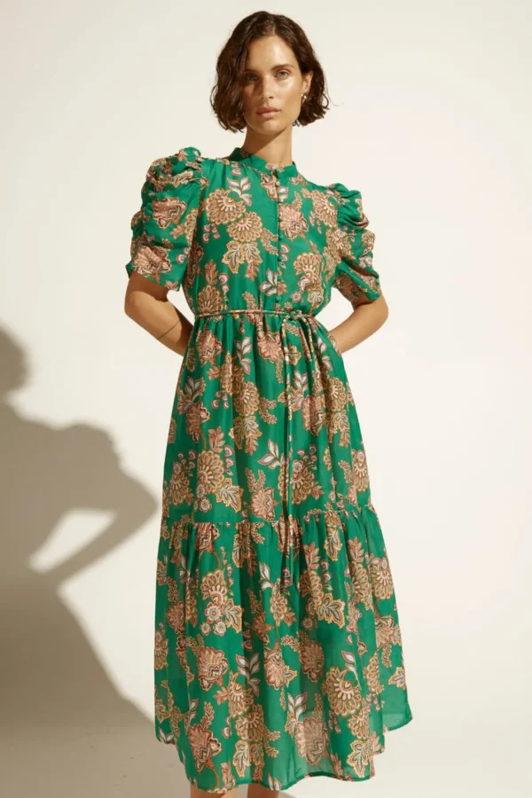 Zoe Kratzmann Opus Dress - K'gari Palm Green