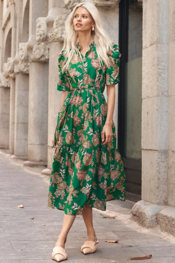 Zoe Kratzmann Opus Dress - K'gari Palm Green