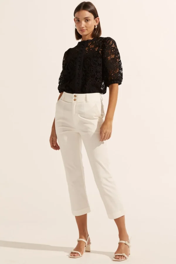 Zoe Kratzmann Parade Lace Top - Black