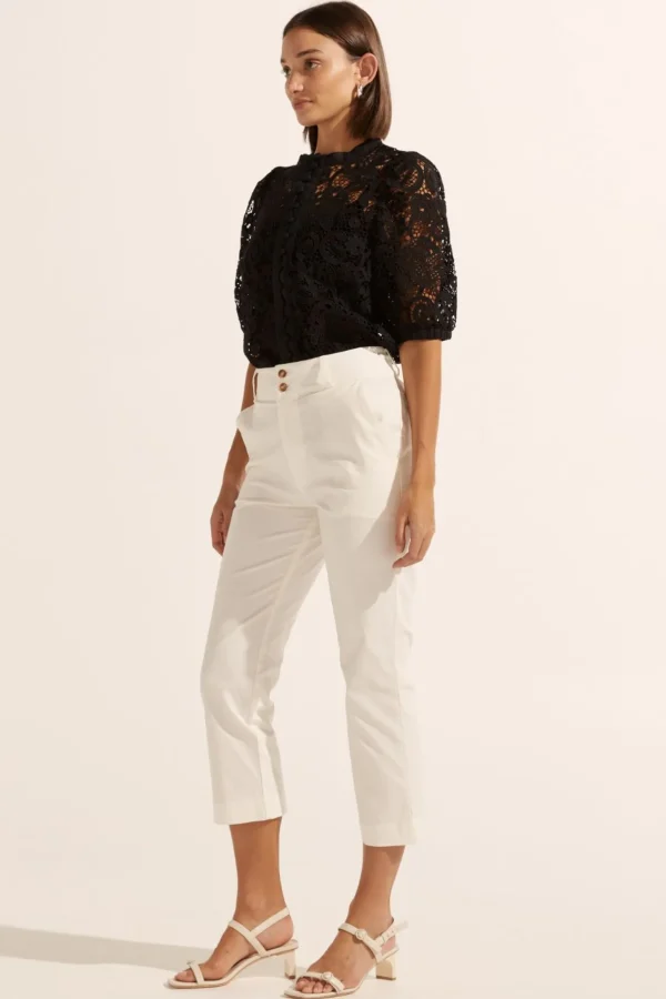 Zoe Kratzmann Parade Lace Top - Black